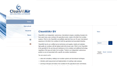 Desktop Screenshot of cleanallair.com