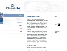 Tablet Screenshot of cleanallair.com